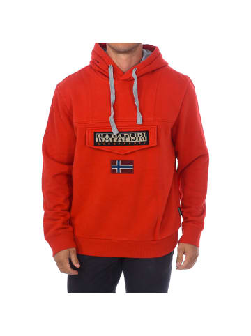 Napapijri Hoodie in Red