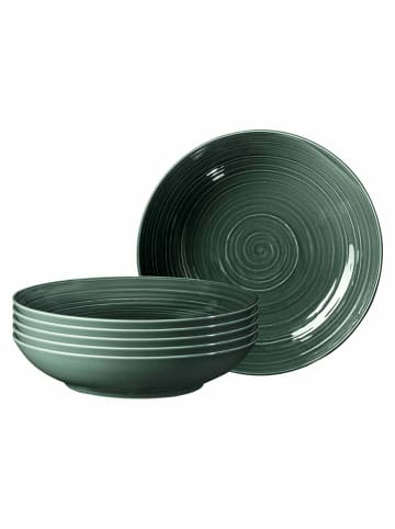 Seltmann Weiden 6er Set Pastateller Terra ø 26 cm in Moosgrün
