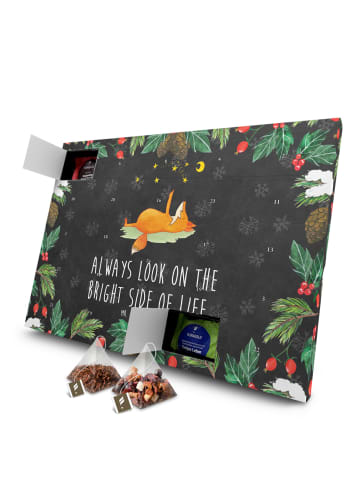 Mr. & Mrs. Panda Tee Adventskalender Fuchs Sterne mit Spruch in Kreidetafel