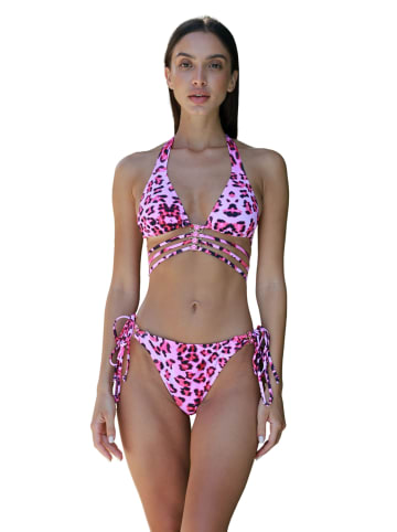 Moda Minx Bikini Top Wild Waikiki Triangel Top in Mehrfarbig