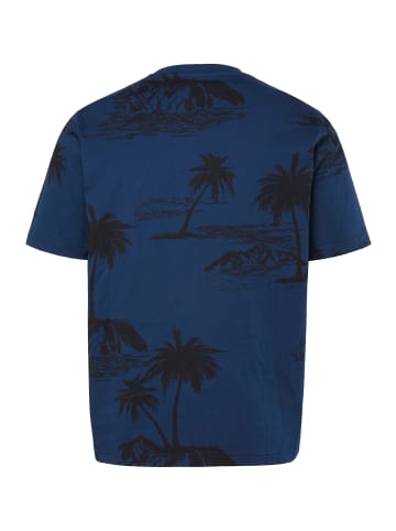JP1880 Kurzarm T-Shirt in mattes nachtblau
