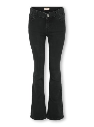 KIDS ONLY Jeans KOGBLUSH MID FLARED in washed black