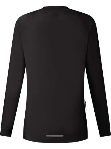 SHIMANO Long Sleeve Jersey Woman's SAIKO warm in schwarz