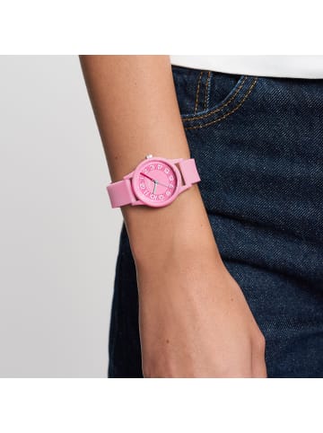 s.Oliver Armbanduhr sportlich und elegant in pink