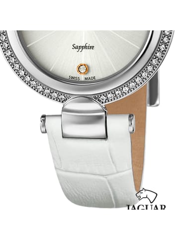 Jaguar Analog-Armbanduhr Jaguar Cosmopolitan weiß mittel (ca. 34,5mm)