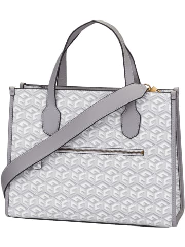 Guess Handtasche Silvana Two Compartment Tote in Stone Logo