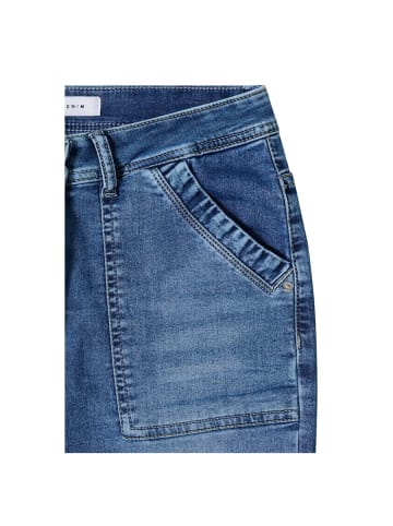 Cecil Jeans in mid blue used wash
