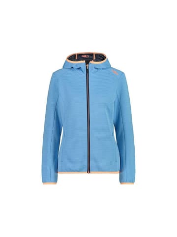 cmp Unterjacke, Funktionsjacke, Midlayer WOMAN FIX HOOD JACKET in Blau