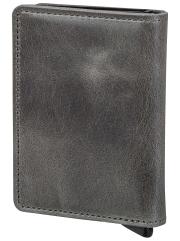 Secrid Geldbörse Slimwallet Vintage in Grey-Black