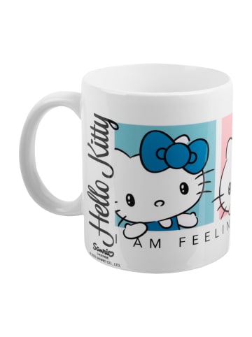 Hello Kitty Hello Kitty Tasse - Becher Kaffeetasse 320 ml in Mehrfarbig
