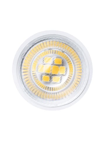 paulmann Standard 230V LED Reflektor GU10 Flat 37mm 550lm 4,9W 4000K  Signalweiß E