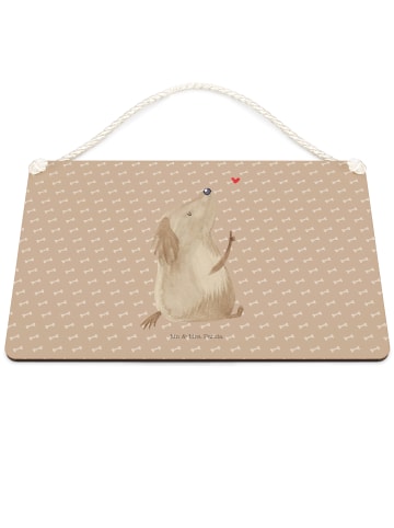 Mr. & Mrs. Panda holzbild Hund Liebe ohne Spruch in Hundeglück