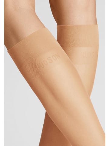 Hudson Feinkniestrümpfe Soft Matt 20 druckfreier Bund in Skin