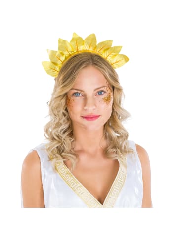 tectake Langes, schönes Kleid, weiß