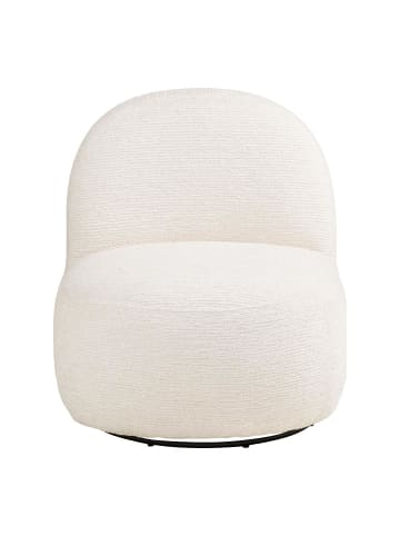 ebuy24 Sessel Dina Cremeweiß 74 x 67 cm