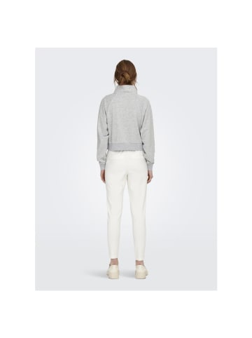 ONLY Sweatshirt in Light Grey Melange