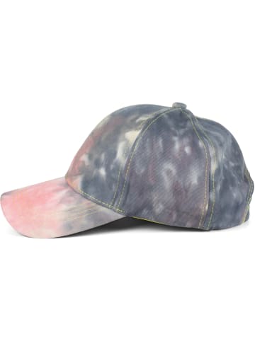 styleBREAKER Baseball Cap in Beige-Grau-Rosa