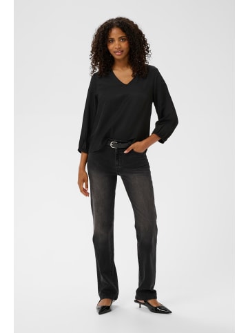 Kaffe Bluse langarm KAidana Regular fit in Black Deep
