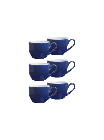 Ritzenhoff & Breker 6er Set Espressotassen Doppio in Indigo Blau 80 ml
