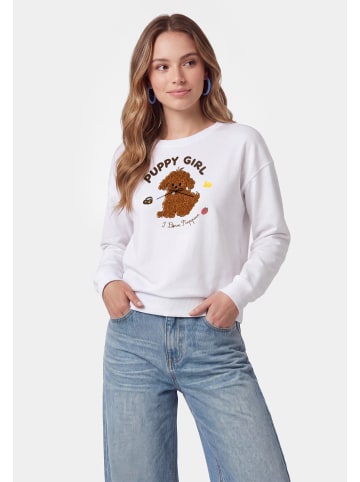 myMo Women Sweatshirt in White