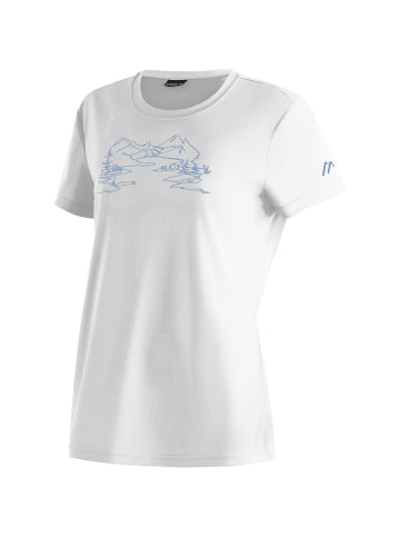 Maier Sports Wilma Print in Weiß