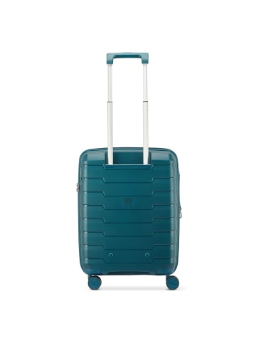 Roncato Skyline 2.0 4 Rollen Kabinentrolley 55 cm mit Dehnfalte in verde bottiglia