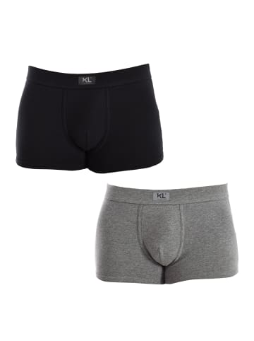 Kisses and Love 2er-Set: Boxershorts in Multicolored