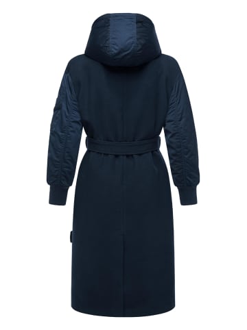 Marikoo Wollmantel Tjadee 16 in Navy