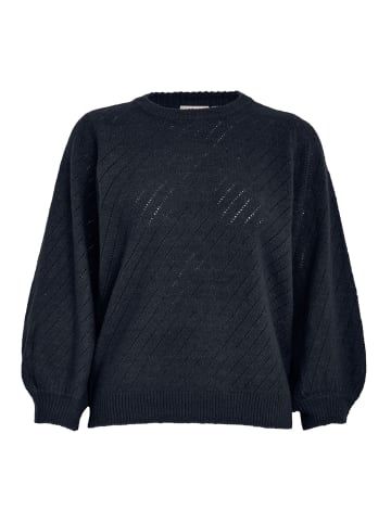 Peppercorn Pullover in Black Iris