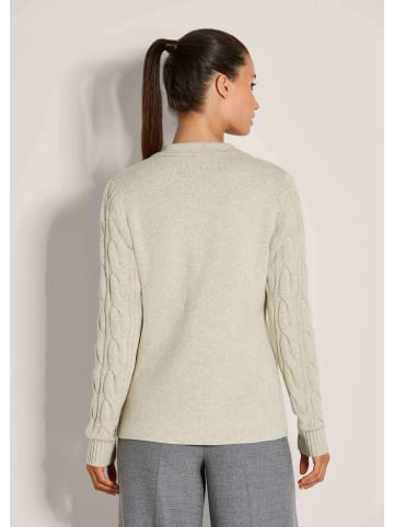 MADELEINE Eleganter Blazer mit Reverskragen in silbergrau / melange