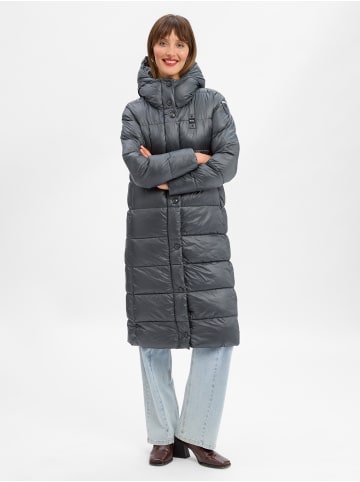 BLAUER USA Mantel in petrol