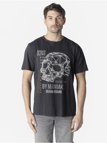 KOROSHI Kurzarm-t-shirt. in Schwarz