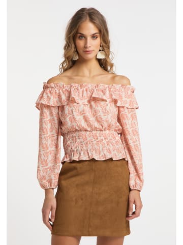 IZIA Damen Carmenbluse in Rosa