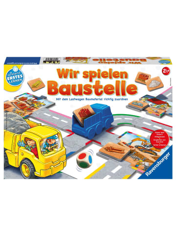 Ravensburger Wir spielen Baustelle | Mit dem Lastwagen Baumaterial richtig zuordnen. Ab...