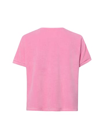 Marie Lund Frottee-Shirt in rosa
