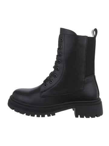 Ital-Design Stiefelette in Schwarz