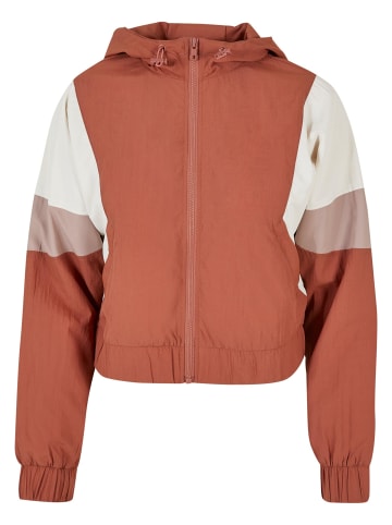 Urban Classics Leichte Jacken in terracotta/whitesand/duskrose