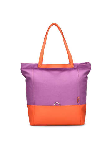 Zwei Fiorelli Shopper Tasche 44 cm in violet