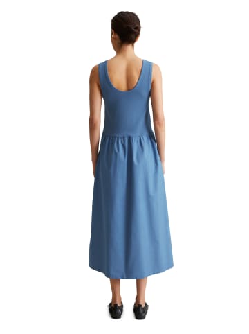 Marc O'Polo DENIM Geripptes Jerseykleid flared in Cerulean Blue
