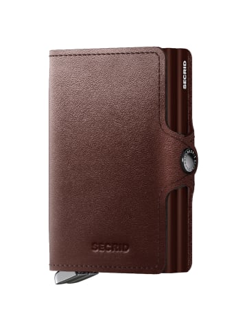 Secrid Dusk Twinwallet - Geldbörse 6cc 10.2 cm RFID in dark brown