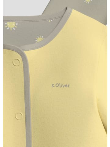 s.Oliver Sweatshirt Jacke  in  78A1_gelb