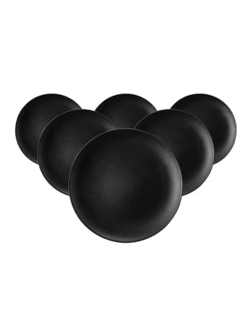 Seltmann Weiden 6er Set Brotteller Liberty Velvet Black ø 17,7 cm in schwarz