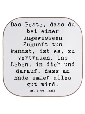 Mr. & Mrs. Panda Coaster Spruch Neuen Technologien begegnen mit ... in Weiß
