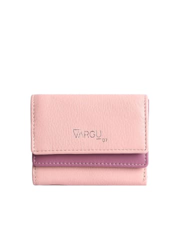 VARGU Echtleder Geldbörse IVENA 1 in light-pink - mauve
