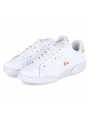 Lacoste Schnürhalbschuh in rosa