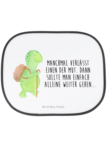 Mr. & Mrs. Panda Scheibenschutz Auto Schildkröte Wanderer mit Sp... in Weiß