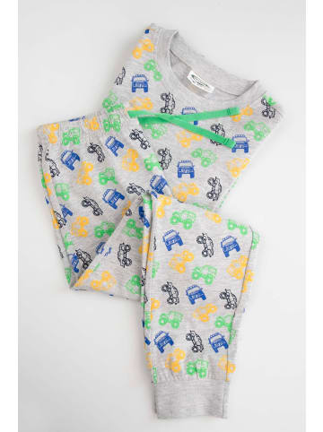 Coccodrillo Jungen-Pyjama in grau