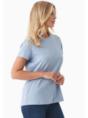Organication T-Shirt "WCASUAL001" in Eisblau