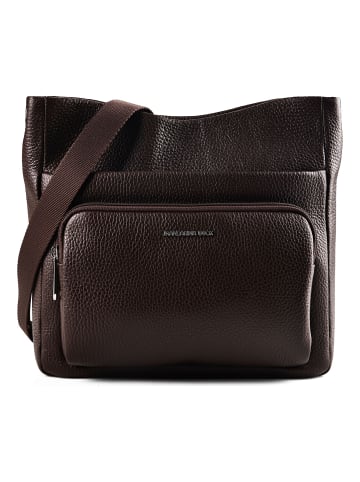 Mandarina Duck Mellow Leather Umhängetasche Leder 30 cm espresso