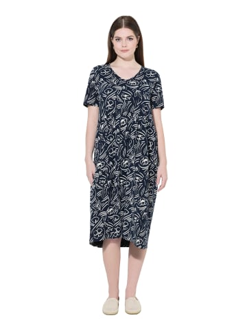 Ulla Popken Midikleid in marine